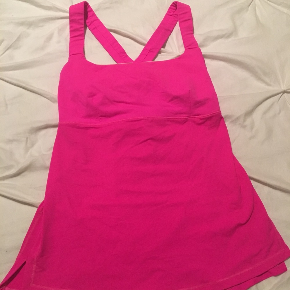 Lululemon Tank - Size 8 - Hot Pink